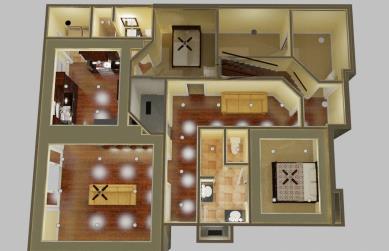 Basement design eight Southern Basement Company.